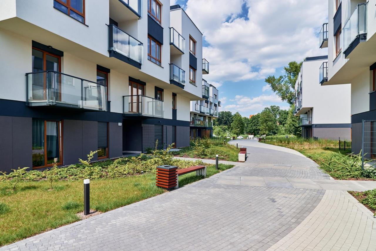 Riverside Apartments Na Grobli By Noclegi Renters Wrocław Buitenkant foto