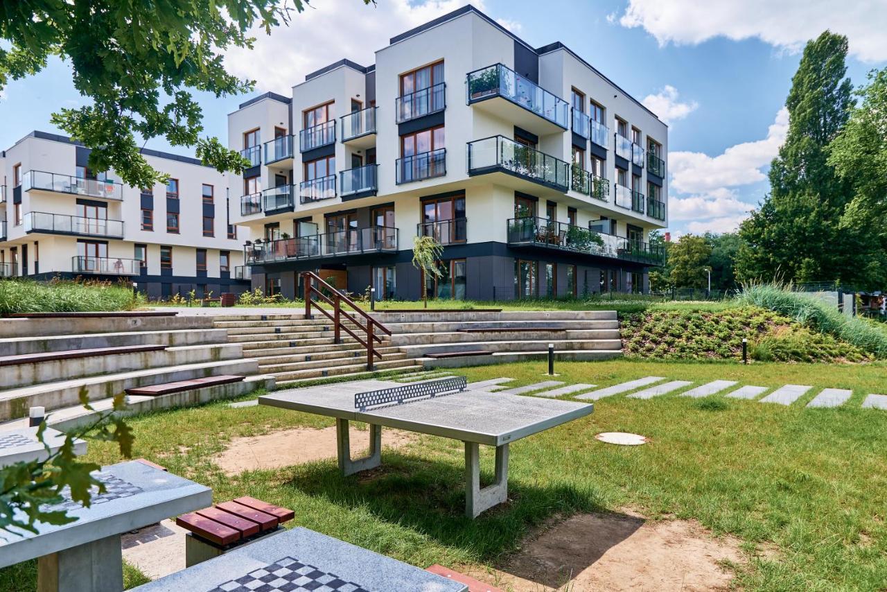 Riverside Apartments Na Grobli By Noclegi Renters Wrocław Buitenkant foto