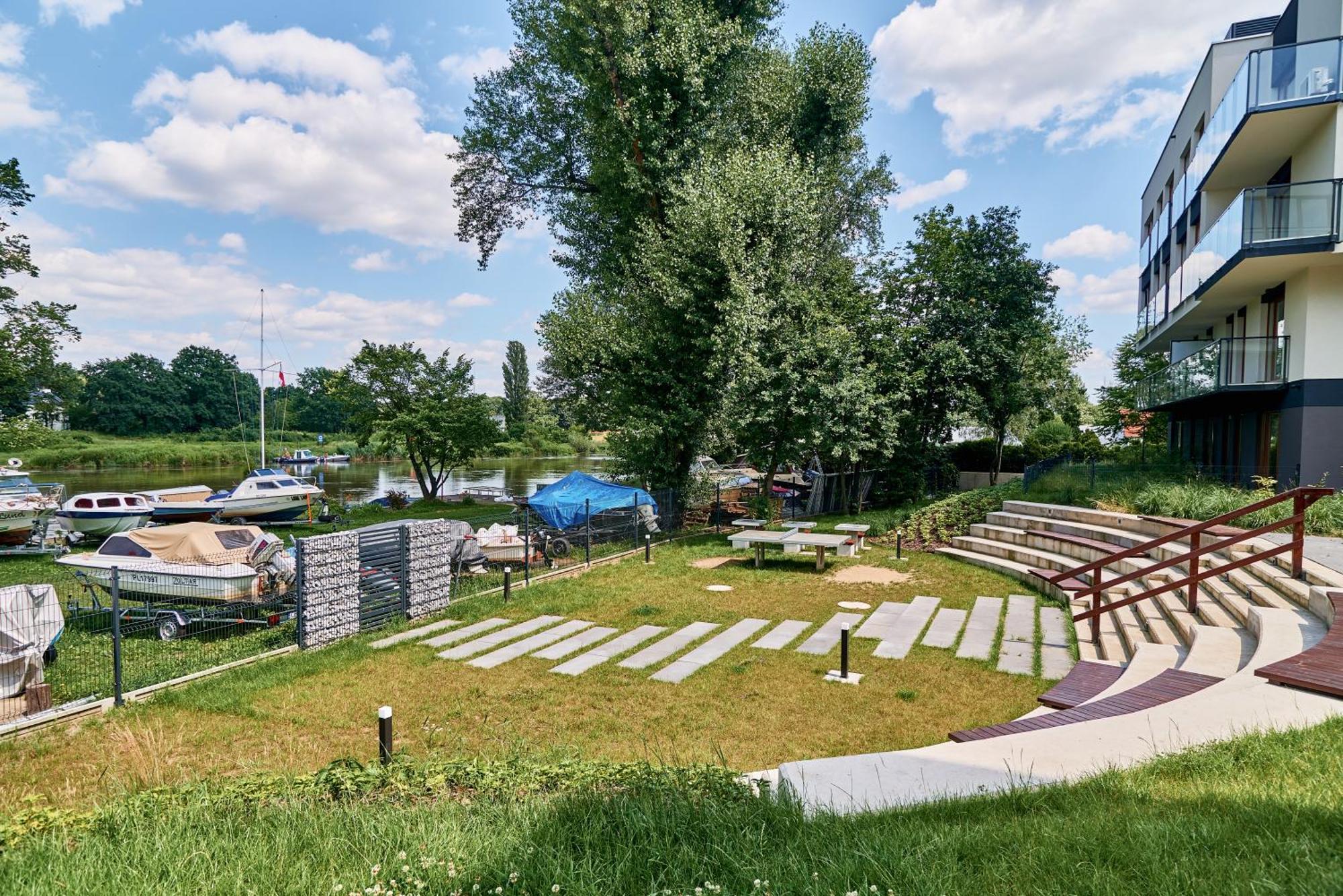 Riverside Apartments Na Grobli By Noclegi Renters Wrocław Buitenkant foto