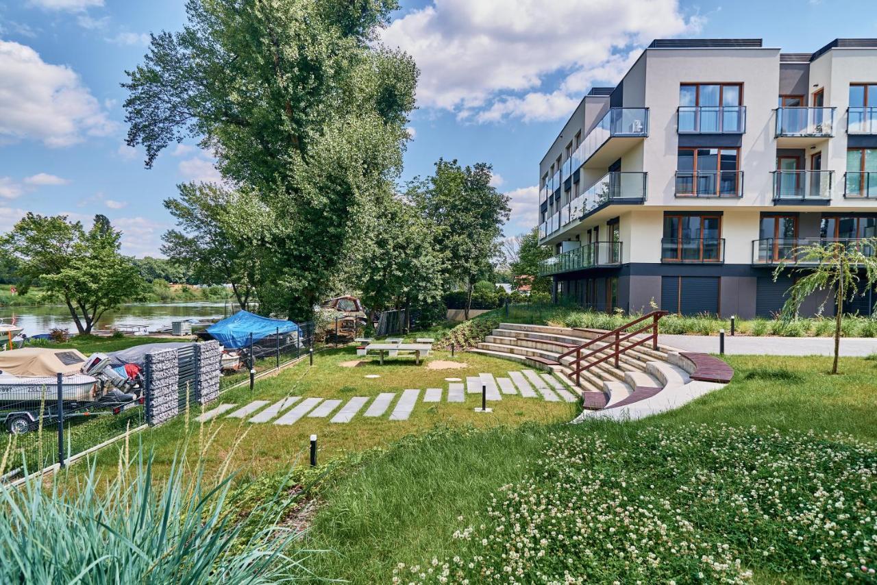 Riverside Apartments Na Grobli By Noclegi Renters Wrocław Buitenkant foto